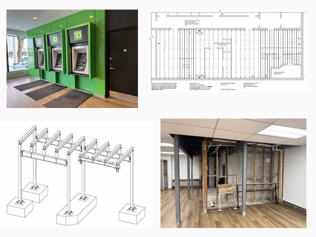 Alternative structural steel design that eliminated long transfer beams and saved significant construction costs.